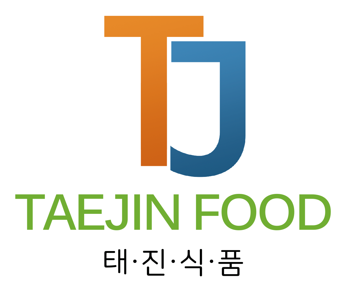 태진식품 TAEJIN FOOD 세로형 로고